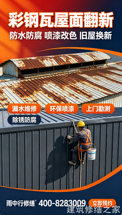 2026/9肇庆德庆县彩钢瓦屋面防水注意事项